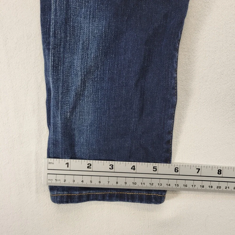 Levi's Skinny Jeans Mens 28x31 Blue Selvedge Dark Wash Denim‎